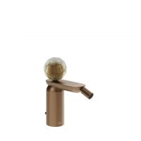 Смеситель для биде Gessi Perle 74407 с донным клапаном с вентилем из муранского стекла Battuto схема 10 Смеситель для биде Gessi Perle 74407 с донным клапаном с вентилем из муранского стекла Battuto схема 10