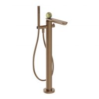 Смеситель для ванны Gessi Perle 74529 напольный с ручным душем и переключателем с вентилем из камня Onyx Green схема 7 Смеситель для ванны Gessi Perle 74529 напольный с ручным душем и переключателем с вентилем из камня Onyx Green схема 7