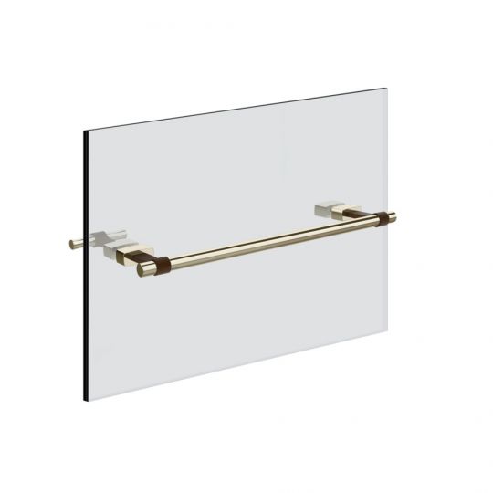 Полотенцедержатель Gessi Jacqueline 77511 30 см металлический для крепления на стекло схема 8