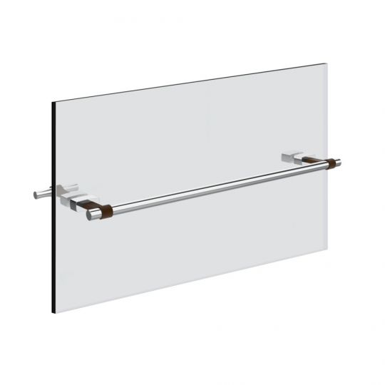 Полотенцедержатель Gessi Jacqueline 77513 45 см металлический для крепления на стекло схема 1