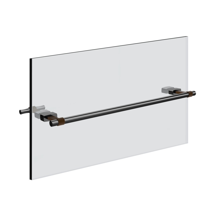 Полотенцедержатель Gessi Jacqueline 77513 45 см металлический для крепления на стекло ФОТО