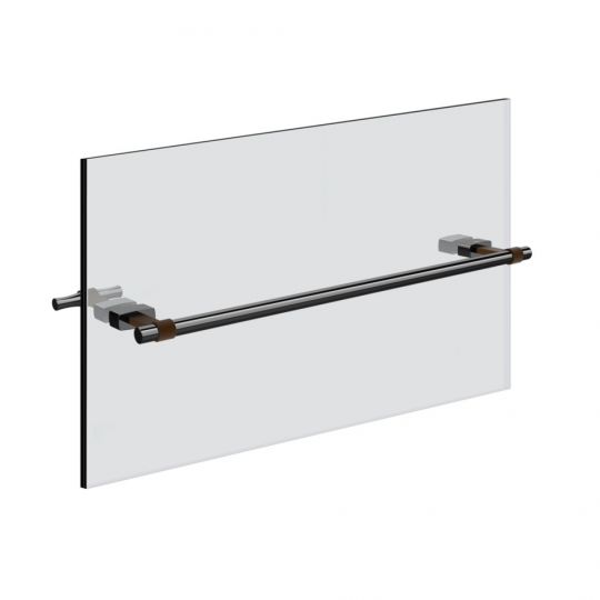 Полотенцедержатель Gessi Jacqueline 77513 45 см металлический для крепления на стекло схема 4