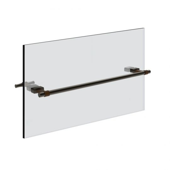 Полотенцедержатель Gessi Jacqueline 77513 45 см металлический для крепления на стекло схема 5