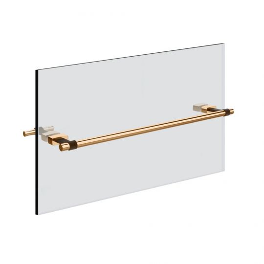 Полотенцедержатель Gessi Jacqueline 77513 45 см металлический для крепления на стекло схема 11