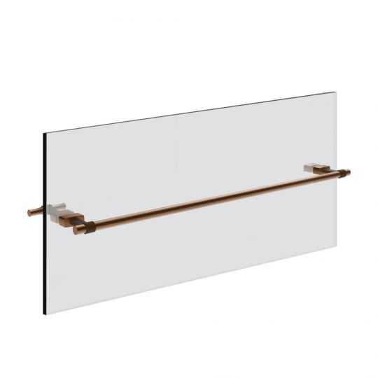 Полотенцедержатель Gessi Jacqueline 77515 60 см металлический для крепления на стекло схема 6