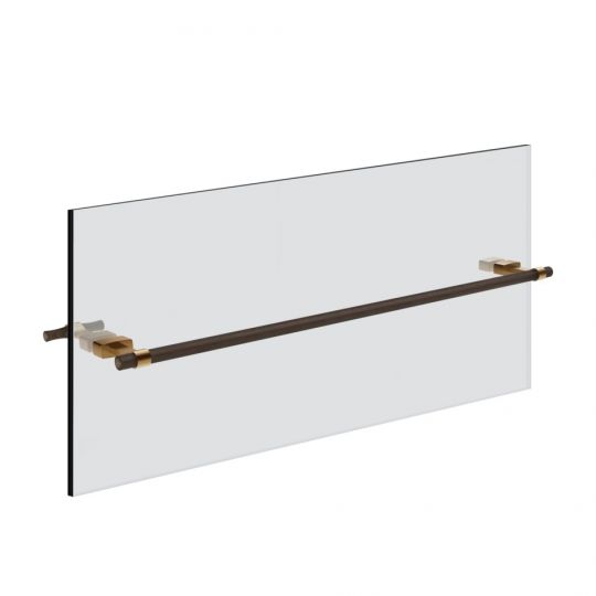 Полотенцедержатель Gessi Jacqueline 77615 под дерево 60 см для крепления на стекло схема 9