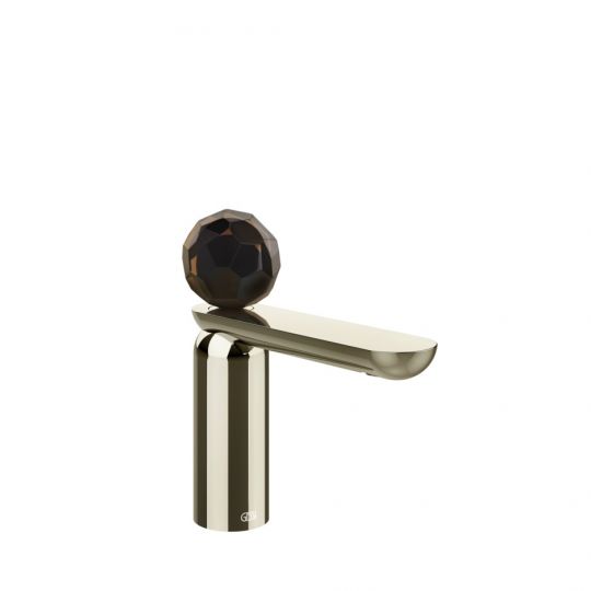 Смеситель для раковины Gessi Perle 74202 низкий с вентилем из муранского стекла Sfaccettato без донного клапана схема 14