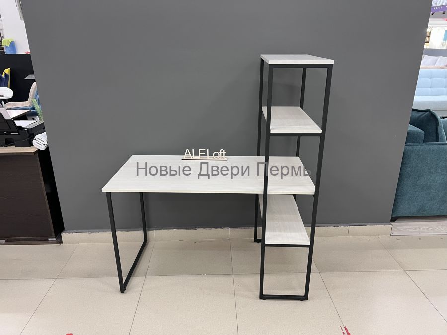 Письменный стол со стеллажом 60×75×140 см