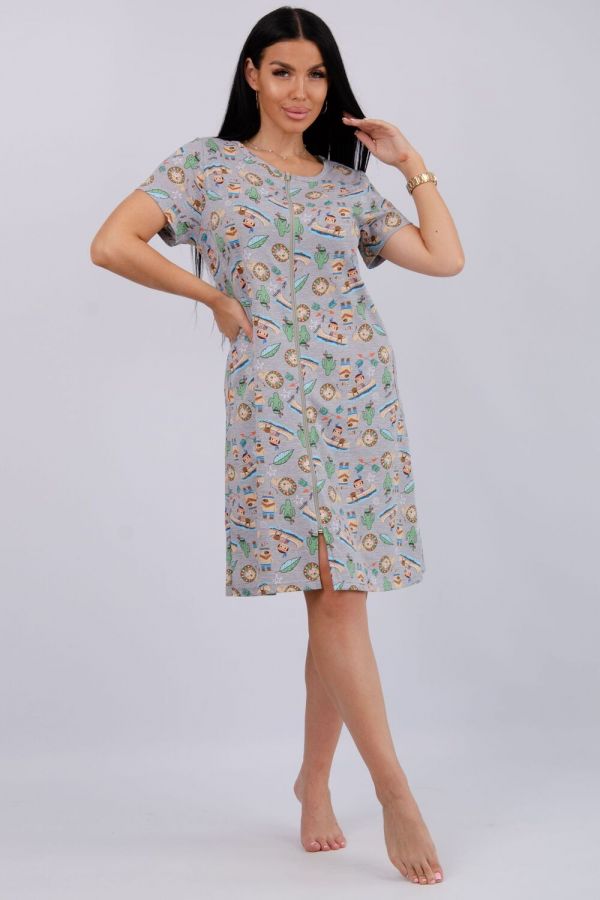 Халат Красотка [серый]