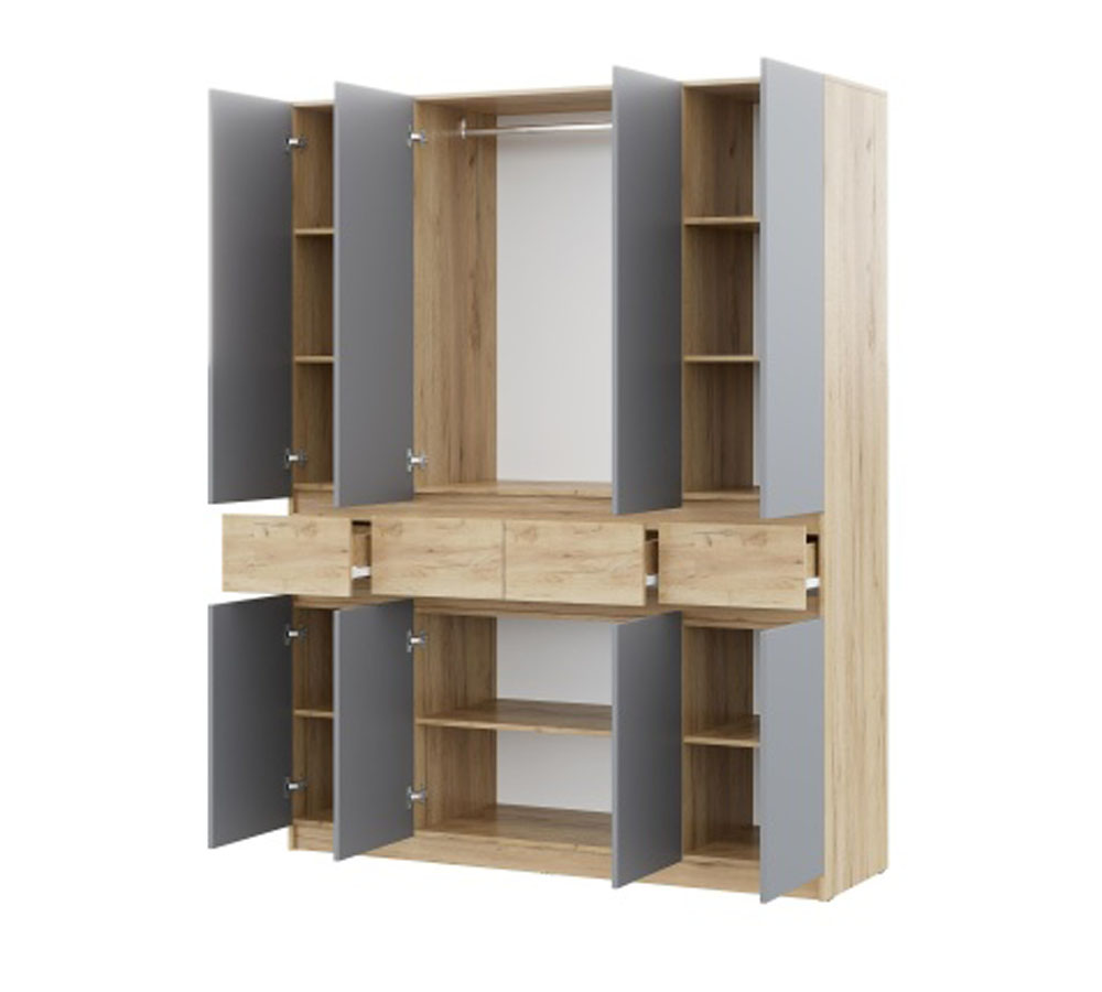 БОСТОН Лайт ШК-004 Шкаф 4-ств. ЛДСП