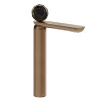 Смеситель для раковины Gessi Perle 74204 высокий без донного клапана с вентилем из из муранского стекла Sfaccettato схема 7 Смеситель для раковины Gessi Perle 74204 высокий без донного клапана с вентилем из из муранского стекла Sfaccettato схема 7