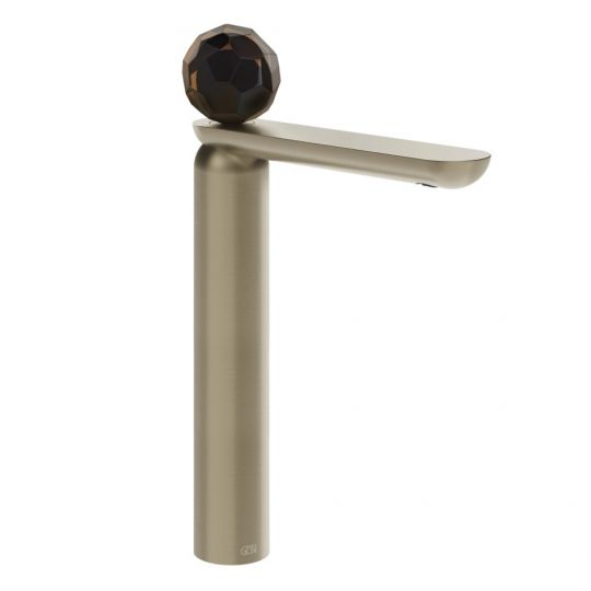 Смеситель для раковины Gessi Perle 74204 высокий без донного клапана с вентилем из из муранского стекла Sfaccettato схема 9 Смеситель для раковины Gessi Perle 74204 высокий без донного клапана с вентилем из из муранского стекла Sfaccettato схема 9