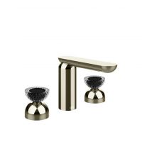 Смеситель для раковины Gessi Perle 74776 без донного клапана с вентилями-полусферами из муранского стекла Balloton схема 14