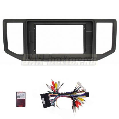 Рамка переходная и проводка Volkswagen Crafter 2017-2021 для Ownice, Teyes, Mekede (OL-1972)