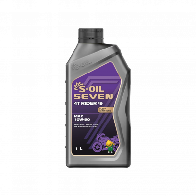 S-OIL 7 4T RIDER #9 SN/MA2 10W-50, 1л