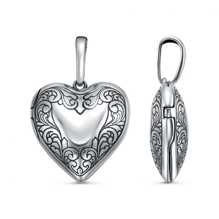 Подвеска "Медальон сердце" 5308672