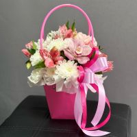 Сумочка с орхидеей