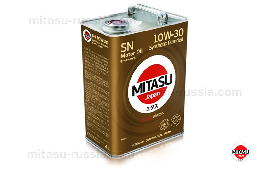 MITASU MOTOR OIL SN 10W-30, 4л