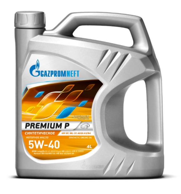 Gazpromneft Premium P 5W-40, 4л