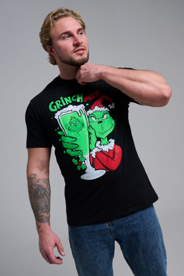 8582 футболка унисекс [черный+гринч]