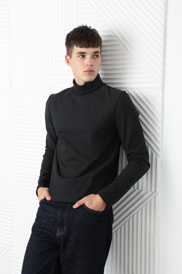 Водолазка мужская кашемир [графит]