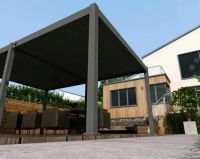 Пергола биоклиматическая Aquaviva Авангард Макс отдельностоящая (ручное управление ламелями)