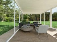 Пергола биоклиматическая Aquaviva Авангард Макс отдельностоящая (ручное управление ламелями)