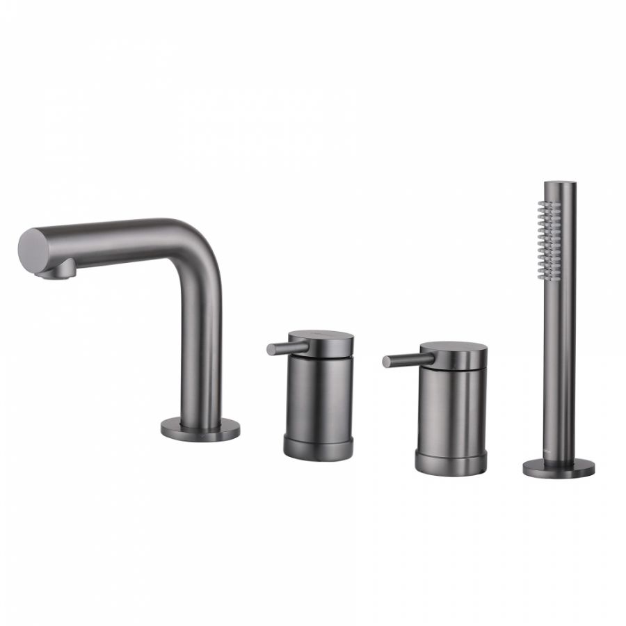 Смеситель ABBER Emotion AF8813NG На борт ванны, никель