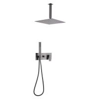 Душевая система ABBER Daheim AF8221NG скрытого монтажа без излива, никель