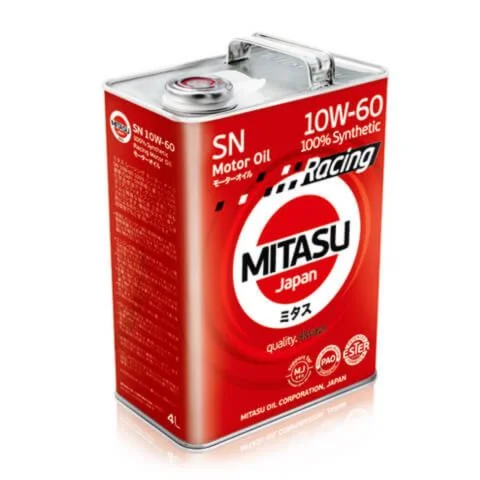 MITASU RACING MOTOR OIL SN 10W-60, 4л