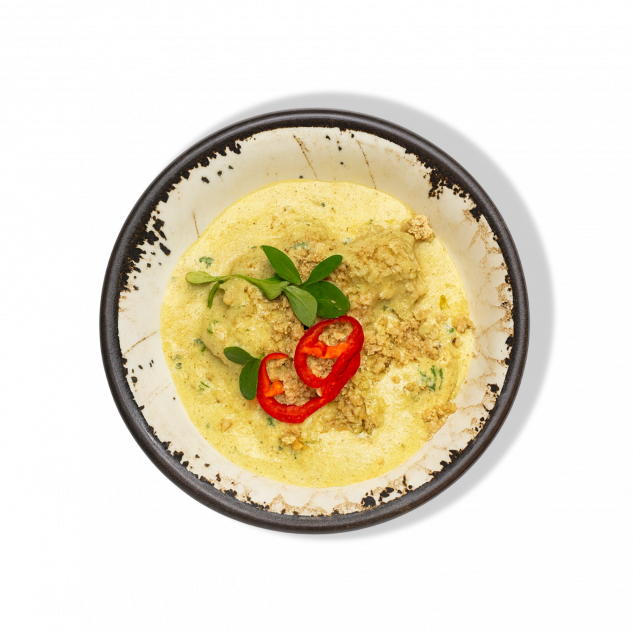 Куриное филе под сливочно-ореховым соусом