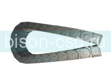 Кабель-канал гибкий 25х77 R100 TMX2550.77.100 закрытый