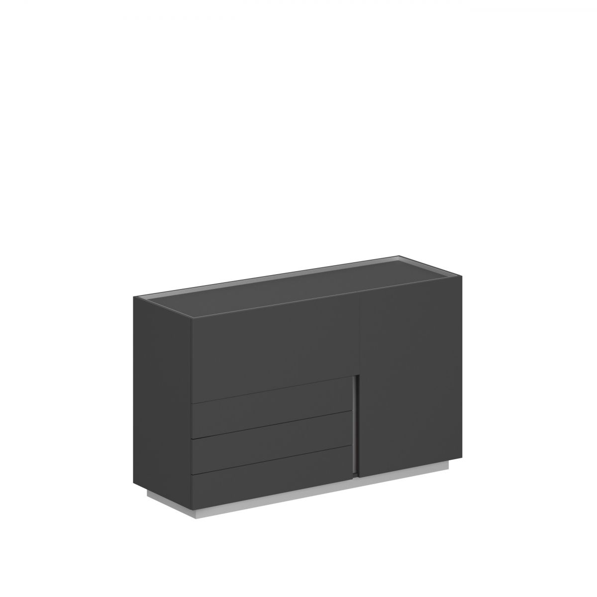 Шкаф 1600x550x975, левый