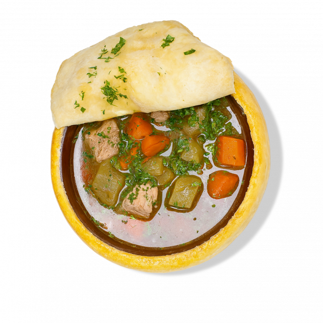 Горшочек со свининой из печи