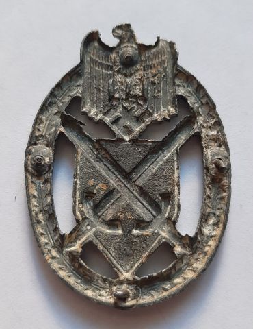 Знак 1939 - 1941 За меткую стрельбу RARE Рейх Германия Schutzenabzeichen