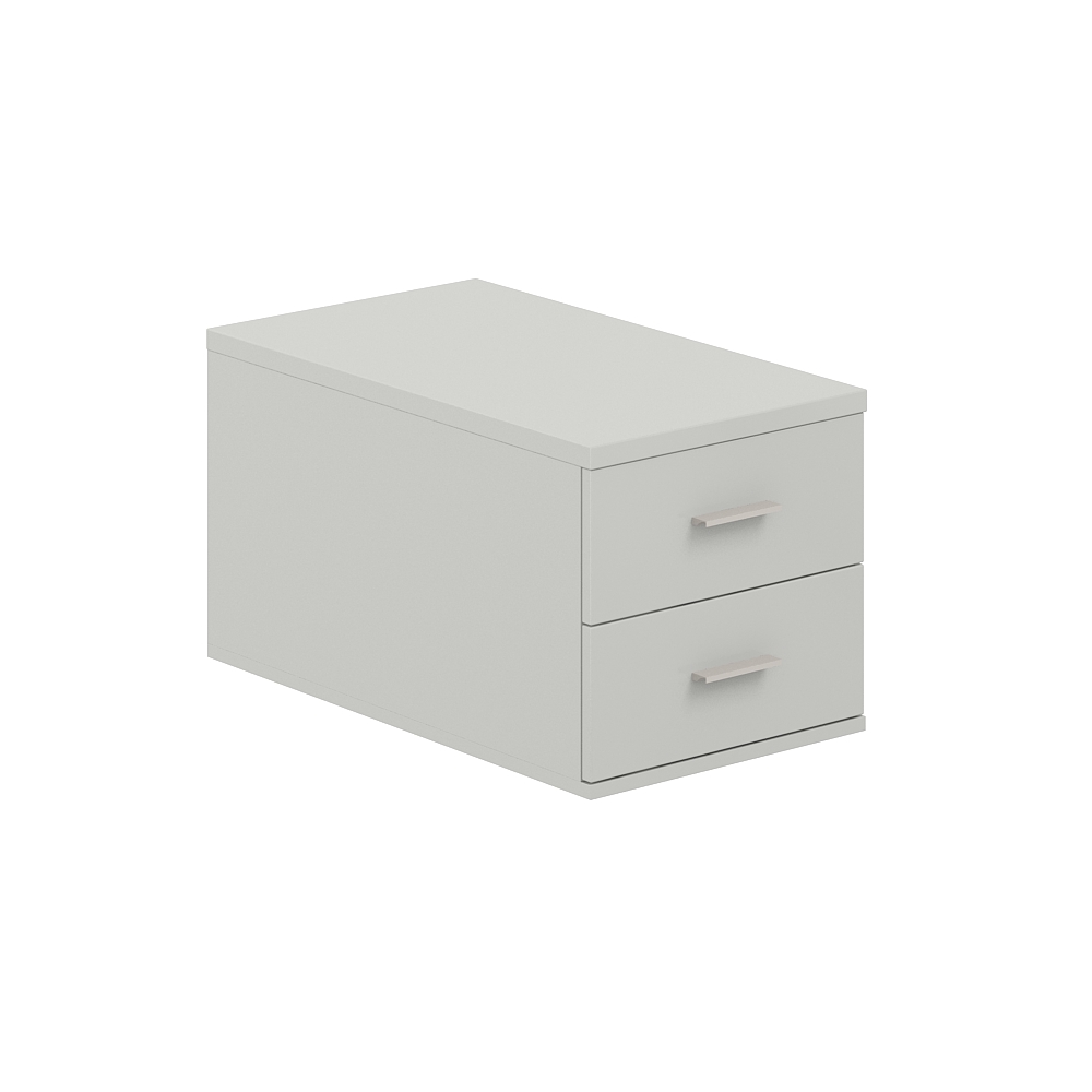 Подвесная тумба с 2 ящ., 700, 400х518х342