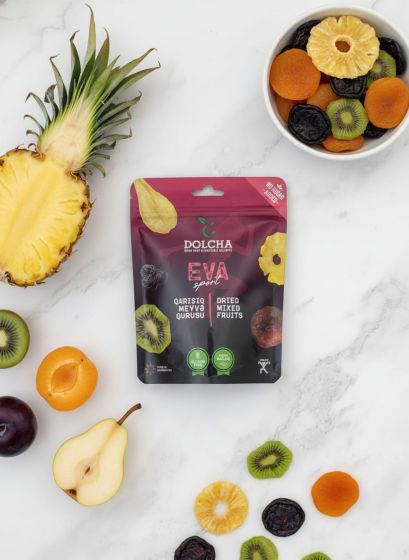 Микс  сушеные фрукты без сахара натуральная 100 гр