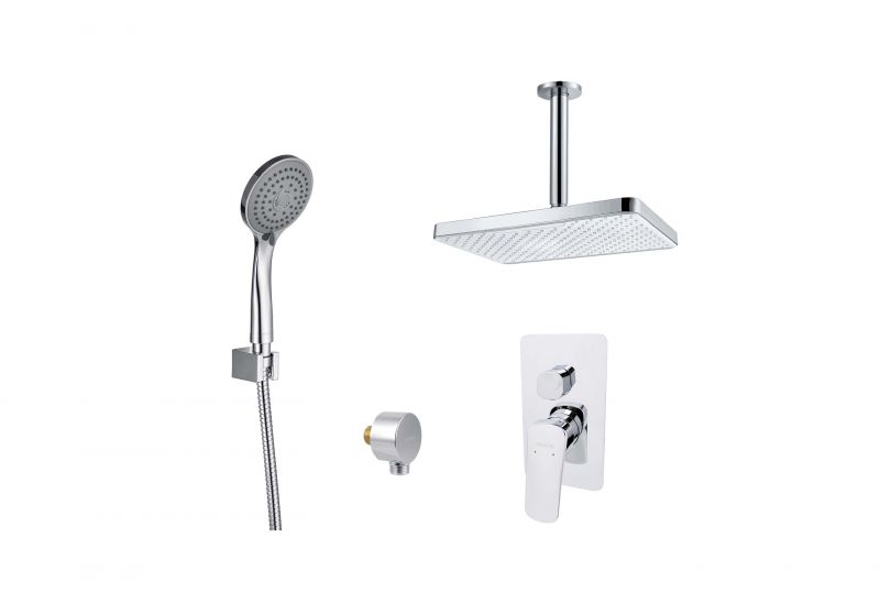 Душевой комплект встраиваемый Aquatek ВЕГА, хром AQ1073CR