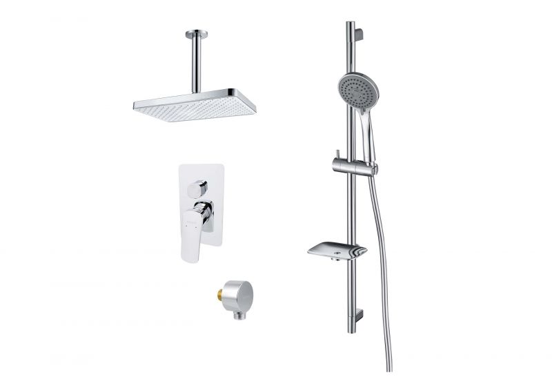 Душевой комплект встраиваемый Aquatek ВЕГА, хром AQ1075CR