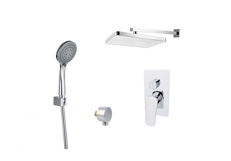 Душевой комплект встраиваемый Aquatek ВЕГА, хром AQ1072CR