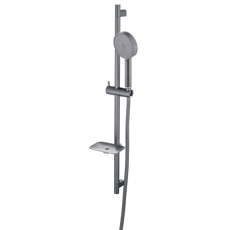 Душевой гарнитур Aquatek ВЕГА, Оружейная сталь AQ2031BGM