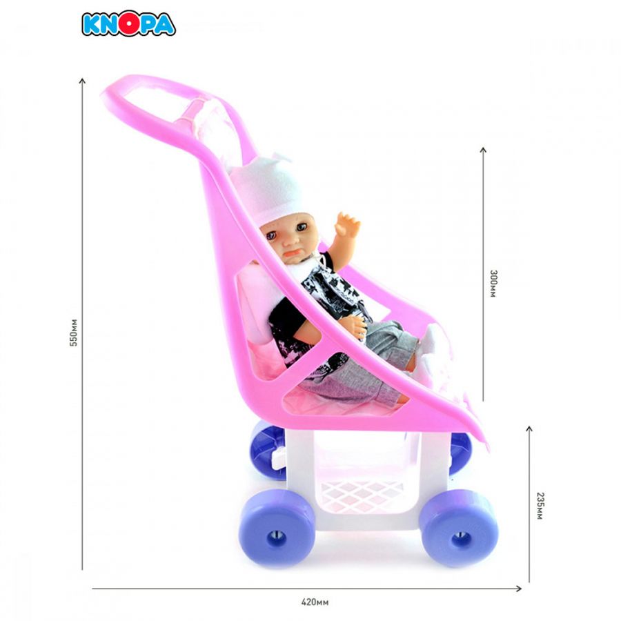 Игровой набор "Прогулка с малышом" КНОПА