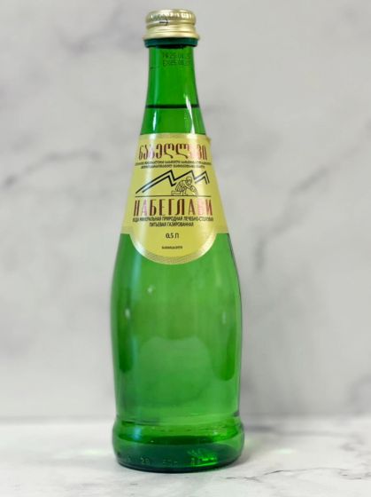 Вода минеральная Набеглави лечебно-столовая 0,5л, газированная