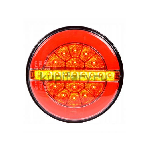 Задний универсальный светодиодный фонарь (габарит, стоп, поворот, задний ход) 11 Ватт 12/24 Вольт ZD2137