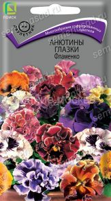 Анютины глазки (Виола) Фламенко, 10 шт (Поиск)