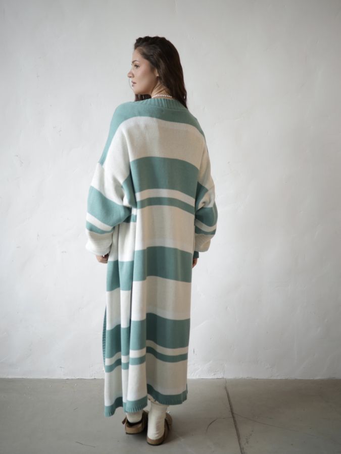 Кардиган в полоску