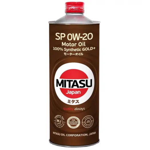 MITASU GOLD Plus SP 0W-20, 1л