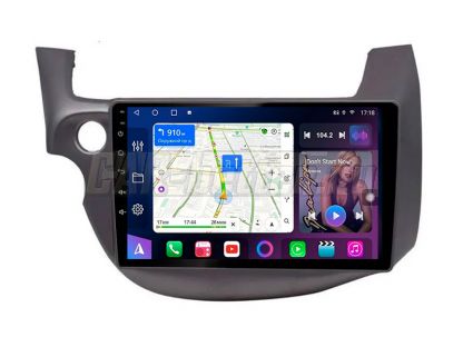 Магнитола Honda Fit 2 2007-2013, рамка графит, Farcar (TM1141M)