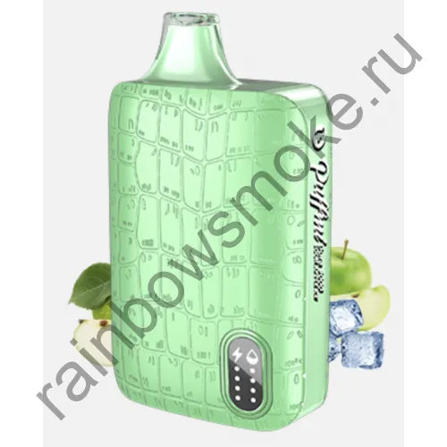 Электронная сигарета Puffmi Dura 9000 - Sour Apple with Ice (Кислое Яблоко со Льдом)