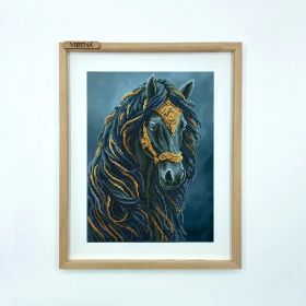 А3Н_575 Virena. Черный конь